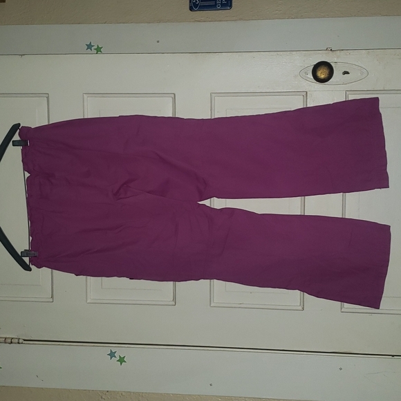 Eckored, Medium, Purple Scrub Pants - Picture 3 of 7